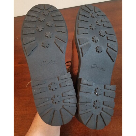 Clarks Womens Orinoco 2 Spice Brown Snuff Leather Boots Size 9 Style261679624065 - Picture 7 of 7